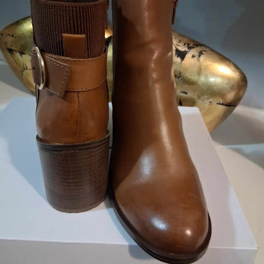 Aldo Leather Rosaldee Booties